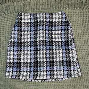 Patterned Business Skirt